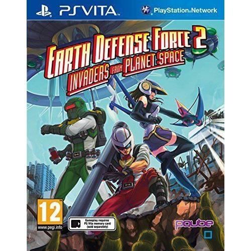 Just For Games Earth Defense Force 2: Invaders Planet Space Jeu Ps Vita
