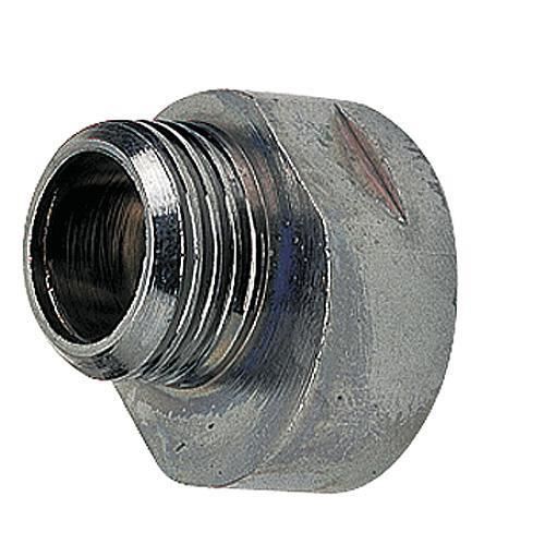 Raccord laiton chrome excentré 5 - femelle - mâle mâle 15/21