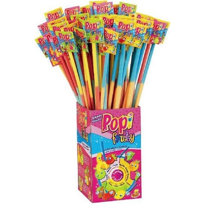 Boite 140 popi fruty géant