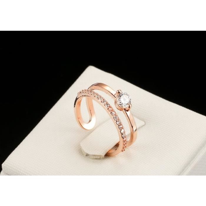 Bague Réglable - Nuptiale - Doré_Or_Rose