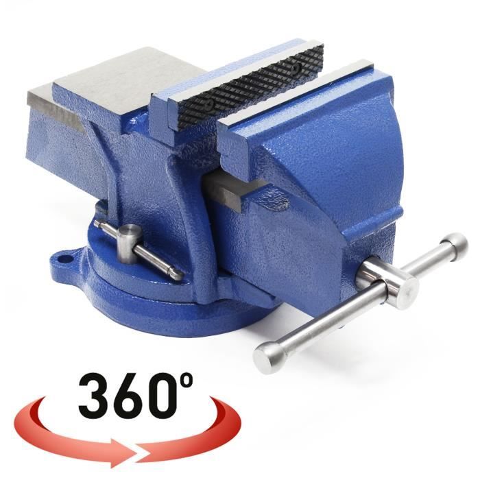 Etau Heavy Duty avec mors de serrage 8- 200 mm avec enclume - 61867