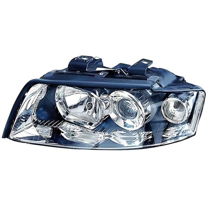 Phare Optique avant gauche pour AUDI A4 II 2000-2004, H7+H7, Neuf.