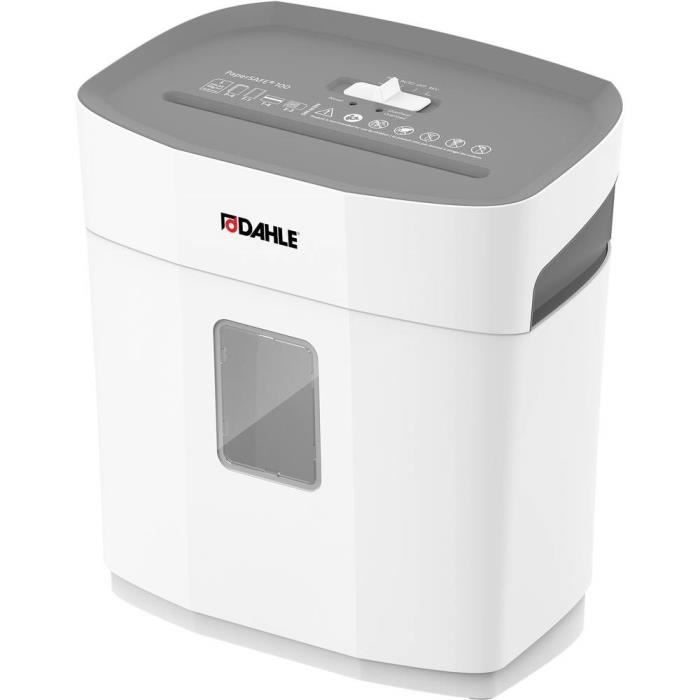 Dahle PS 100 Destructeur de documents destruction par particules 5 x 18 mm 12 l Nombre de pages (max.): 5 Niveau de séc