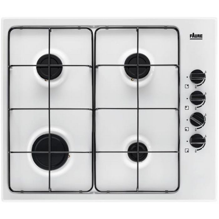 FAURE 1118588 - ELECTROMENAGER - TABLE DE CUISSON - VITROCERAMIQUE - Table de cuisson gaz - FGH62414WA
