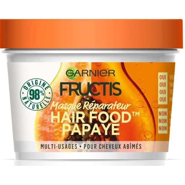 Masque Réparateur Hair Food Fructis GARNIER Papaye - 390 ml
