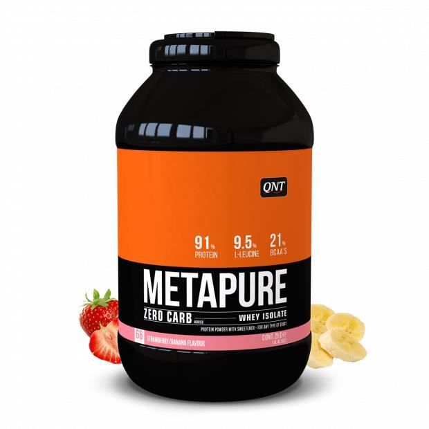 Metapure Whey Protein Isolate Fraise Banane 2 kg