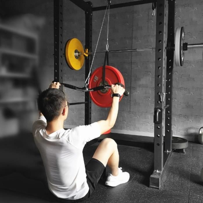 Remplacement de Câble de Tirage LAT de Haute Résistance à La Maison Gym Biceps Rouleau Triceps Câbles Poulie Câble Machine