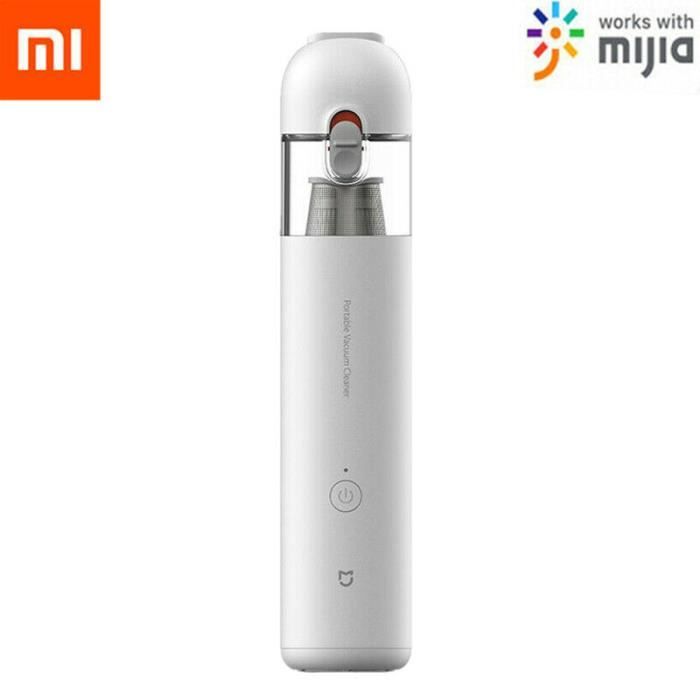 Xiaomi Mini Aspirateur à main Mini Portable Blanc