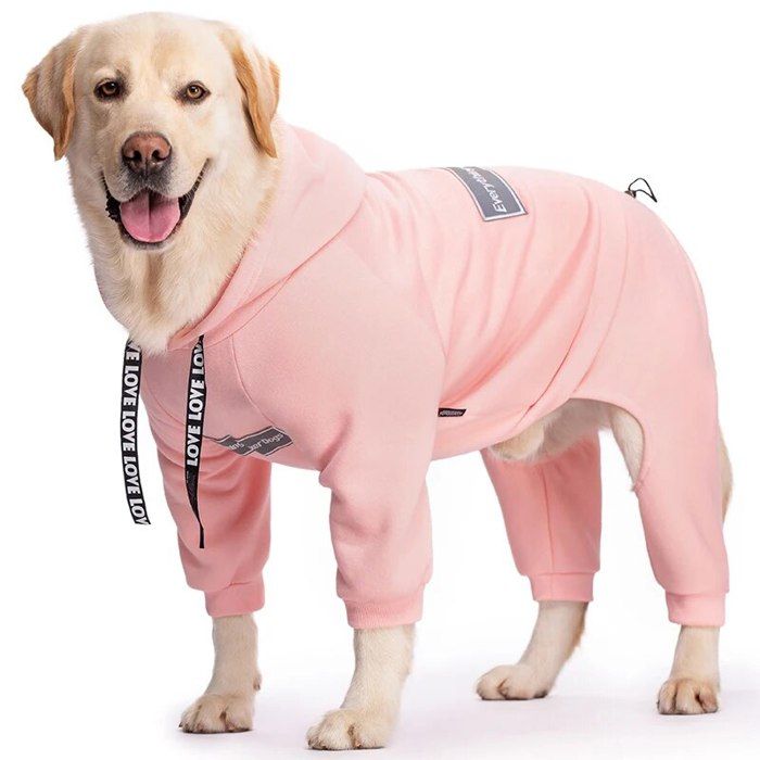 Sweat à Capuche Victoria's Secret Love Pink - Motif Chien Bling Moucheté, Fermeture éclair Complète, Neuf Avec étiquette
