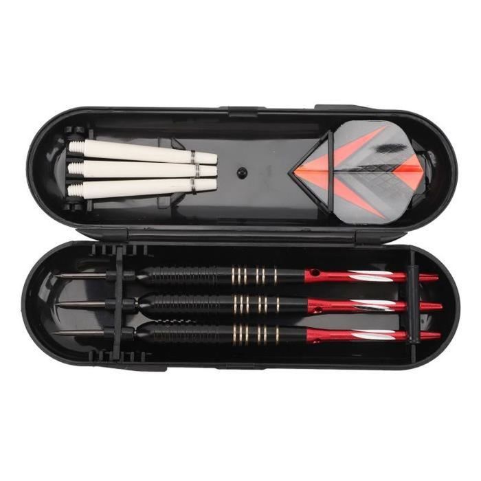 Jeu De Fléchettes Professionnel - Embase Acier, Barils Aluminium - Cool Laser Darts Set - Neuf