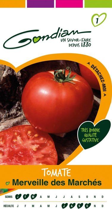 Semences Biologiques Tomates Merveille Des Marchés - BIO - Essem'Bio