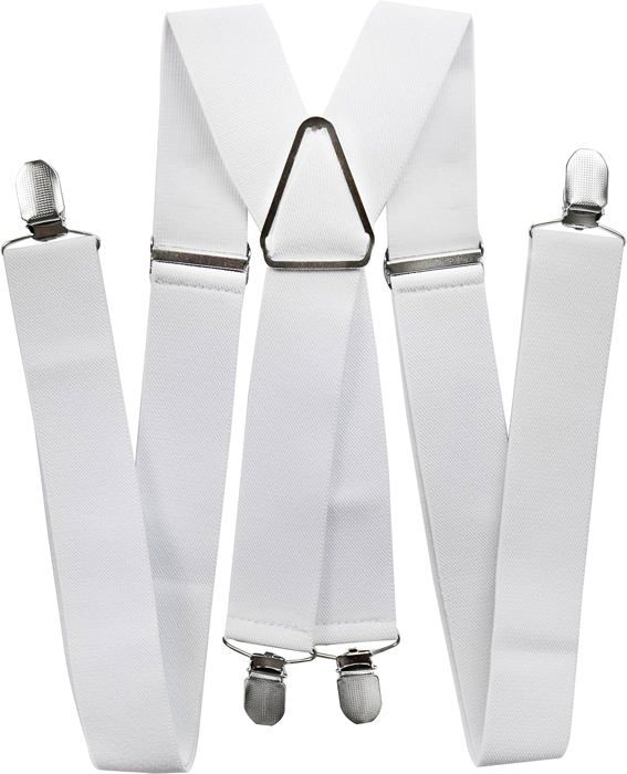 Bretelles Larges élastiques à Clip En Métal Y-Back Pour Hommes, Parfaites Pour Les Tenues