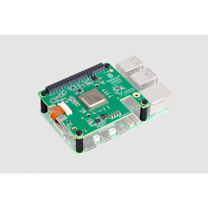 Raspberry Pi AI Kit AI HAT+ 26 TOPS - vue 3