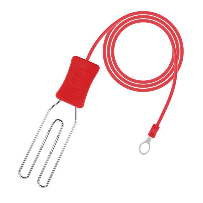 Câble De Clôture électrique Solaire – 1 Mètre, Noir, Pour Chargement De Clôture Dans Votre Jardin