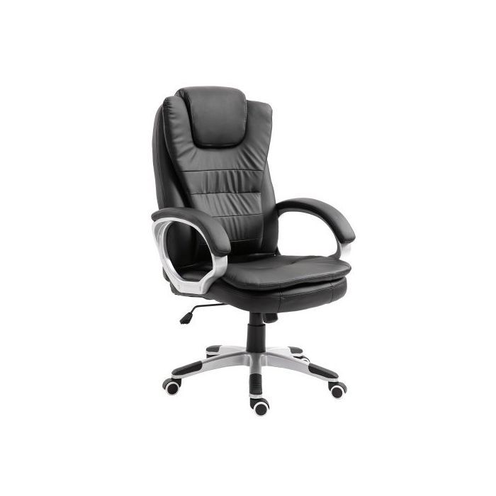 Fauteuil de bureau massant et chauffant YK7304 noir
