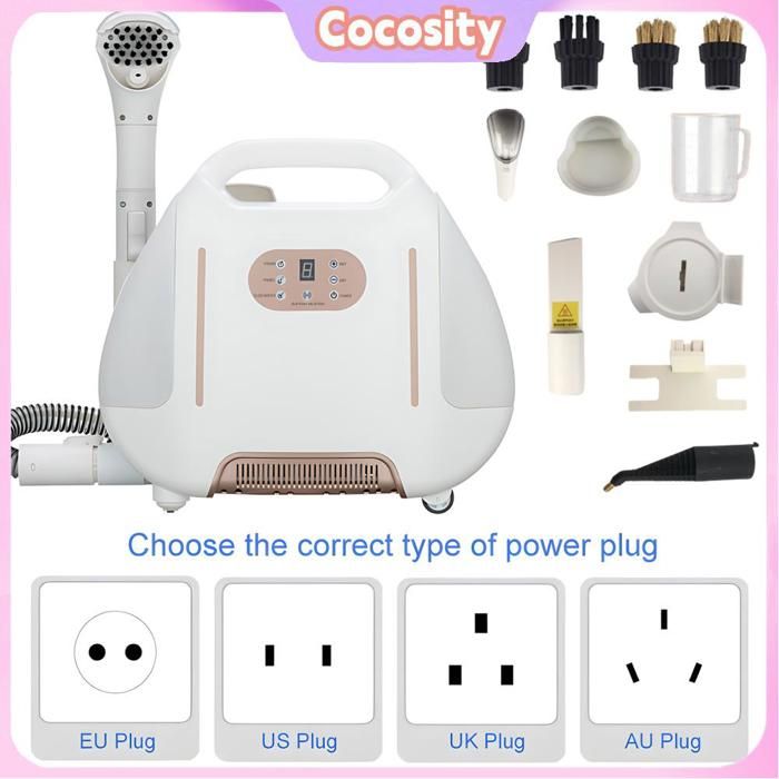 Vonia Nettoyant taches – Nettoyant tapis et canapés - 450 W – Nettoyant tapis avec réservoirs amovibles – Noir - Electroménager