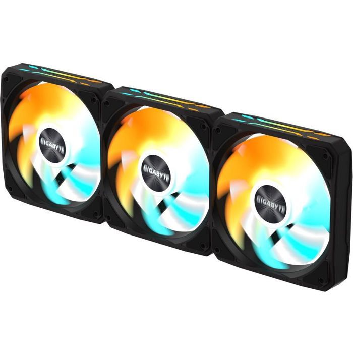 Refroidissement ventilation watercooling Gigabyte ventilateur EZ CHAIN lot de 3 ventilateurs 3 x 120 mm