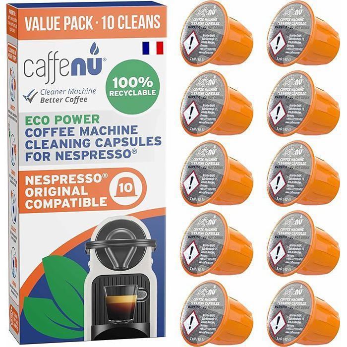 Nespresso Kit Détartrage Original – Lot De 2 Sachets 100 Ml Pour Toutes Machines Original & Vertuo