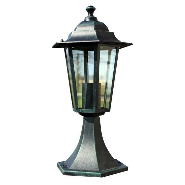 Style minimaliste - Eclairage extérieur - Lampe de jardin Vert foncé/Noir Aluminium - Pour Jardin df4294392