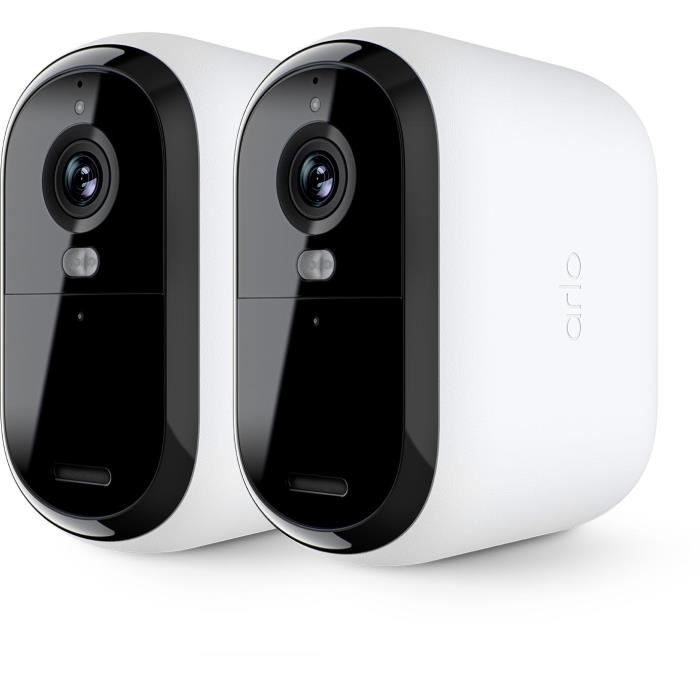 Pack de 2 Caméras de surveillance Arlo Essential2 extérieur HD