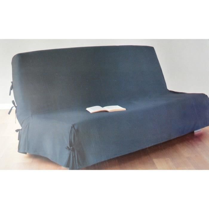 Moderniser Un Clic Clac Housse Canape Clic Clac Gris Fonce 140x200cm Achat Vente