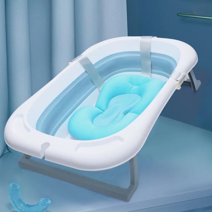 Baignoire Enfant Pliable Avec Siege De Bain Et Tapis De Bain Baignoire Bebe Thermometre Cdiscount Puericulture Eveil Bebe