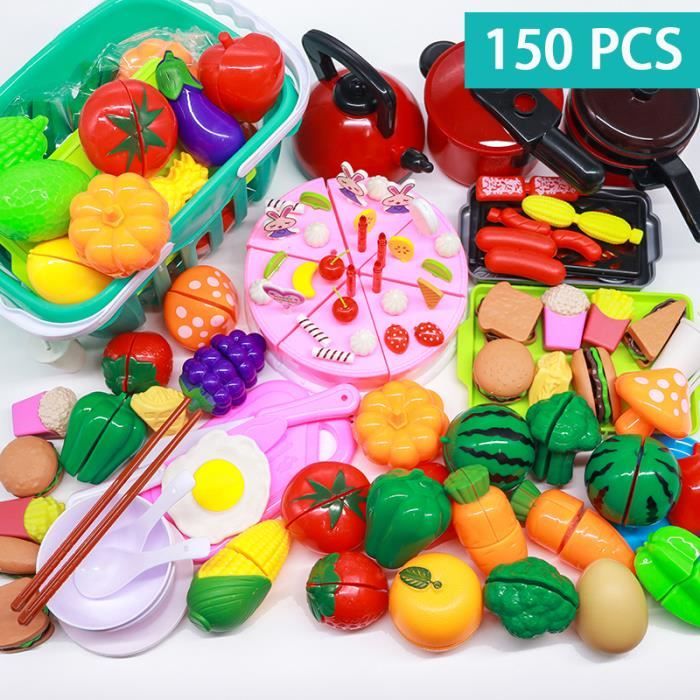 Fruits et légumes en plastique pour dinette sale