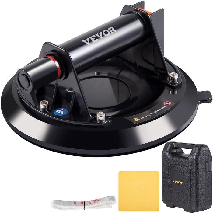 2 Pièces 8 Ventouse Carrelage Avec Manomètre, Ventouse Vitre