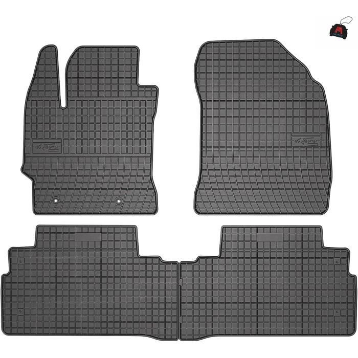 MOTOS Kit de Tapis de Voiture et de Tapis de Coffre en