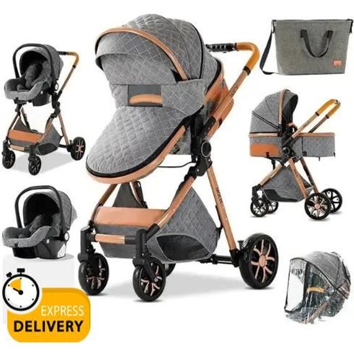 Cdiscount : La poussette combinée 3 en 1 à seulement 189,99€