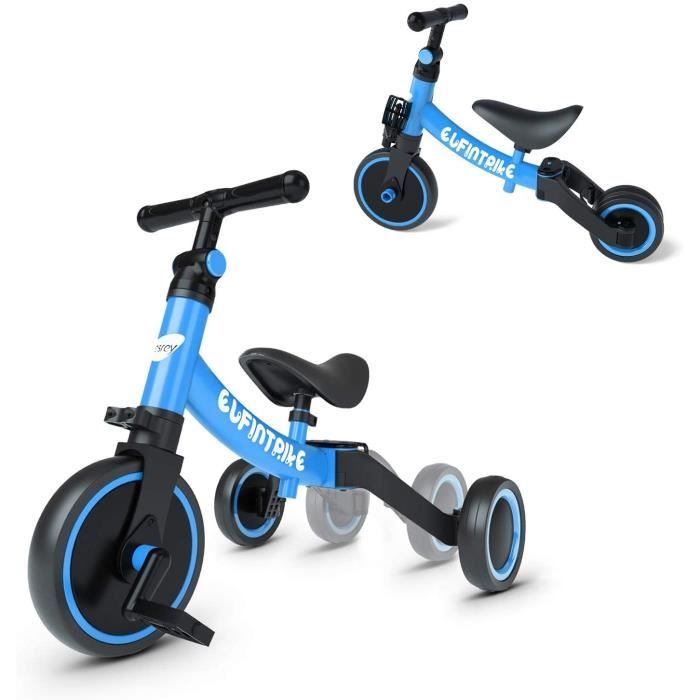 Besrey 5 En 1 Tricycle Velo Enfant Tricycle Bebe Tricycle Evolutif Pour Enfant Velo Draisienne Velo Sans Pedale Pour Bebe 1 4 Ans B Cdiscount Jeux Jouets