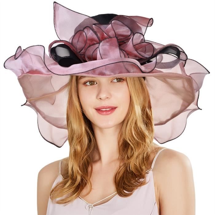 Parti Vintage Et La Mode De Mariage Chapeau De Soleil Plage Capeline Achat Vente Chapeau Bob 2009305427183 Cdiscount