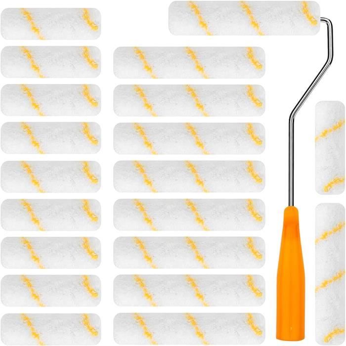 Lot De 30 Supports Pyramidaux Pour Peinture - Avec 4 Pinceaux - Pour Toile Et Bricolage