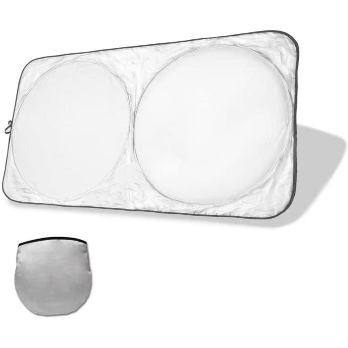 Pare-soleil Voiture Beurseaf Pliable - Protection UV 98,7% - Taille Universelle 140x80 Cm - 2025