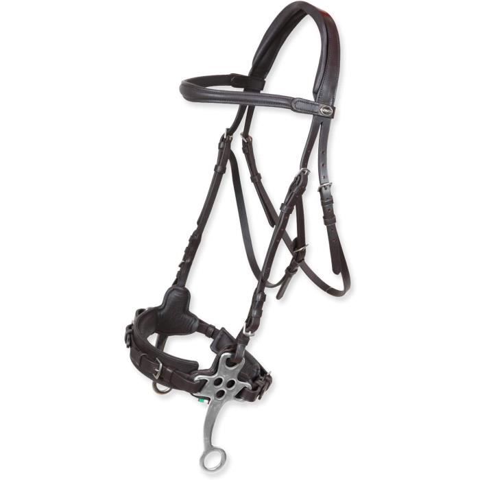 Hames qualité pour harnais de cheval double foureau cuir