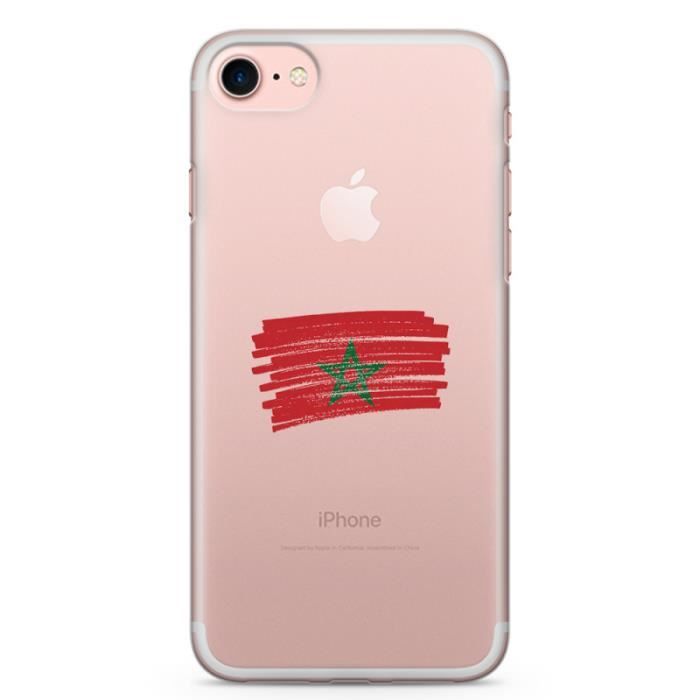 Coque Iphone 7 7 Plus Maroc Noir Achat Coque Bumper Pas Cher