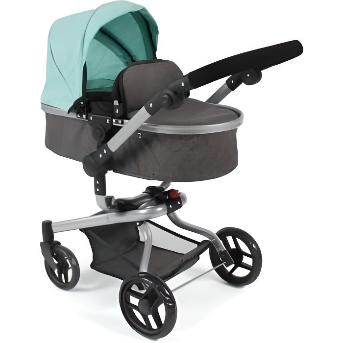 Poussette Landau Bébé Confort 3 en 1 - SMOBY - Roues silencieuses - Rose -  Cdiscount Jeux - Jouets