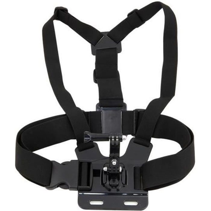 Harnais torse caméra de sport - neocam - Fixation torse go pro et caméra de sport