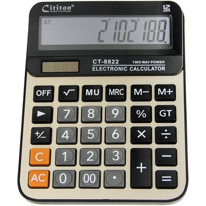 Calculatrice De Bureau Calculette Fonction Standard Portable