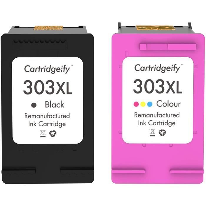 Cartridgeify Cartouche Compatible avec HP 303 303XL Cartouche d