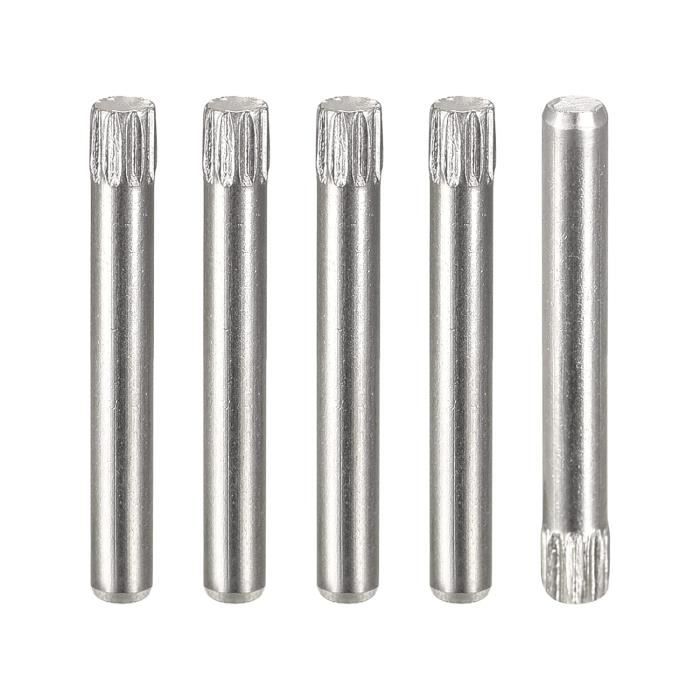 Lot De 5 Ensembles De Goupilles M6x20mm En Acier Inoxydable 304 - Tête Plate, Neuf