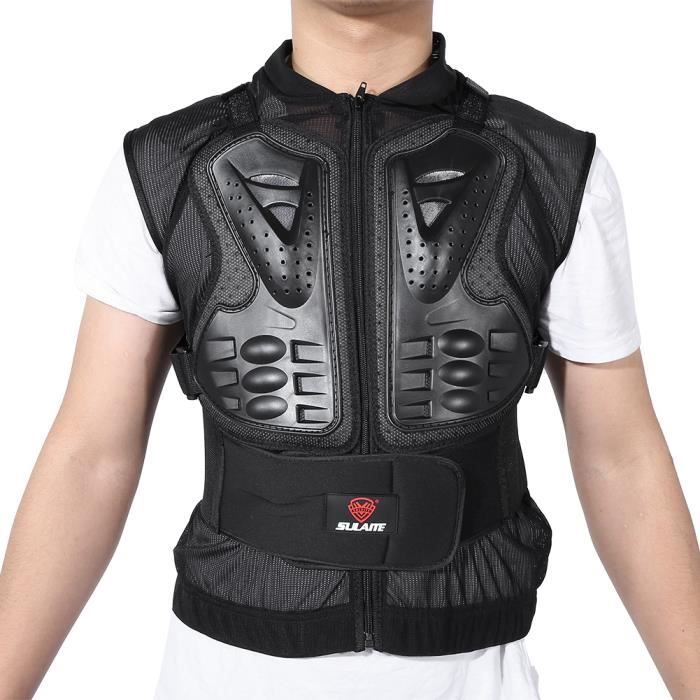 Veste moto sans best sale manche