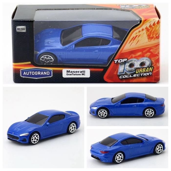 couleur Maserati GT-Bleu véhicule jouet moulé sous pression modèle 1:64 VW Toyota Ford SUV voiture de Sp