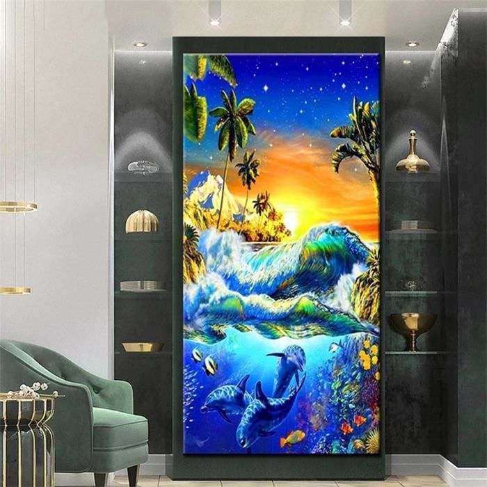 Broderie Diamant Kit Complet Grand Format Couple D'amour éternel