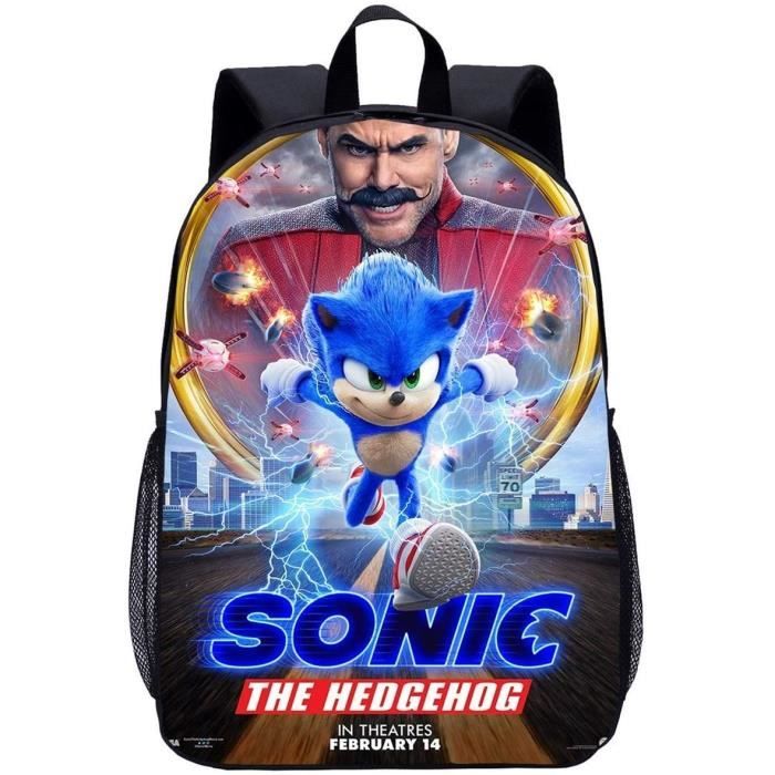 Sonic the hedgehog sac à dos à roulettes 3d sega go blue small Sonic the hedgehog sac à dos à roulettes 3d sega go blue small
