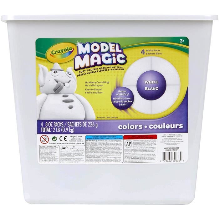 pate a modeler crayola 57 4400 0030 education baril de model magic blanche 55980 cdiscount jeux jouets coloriage licorne gundam