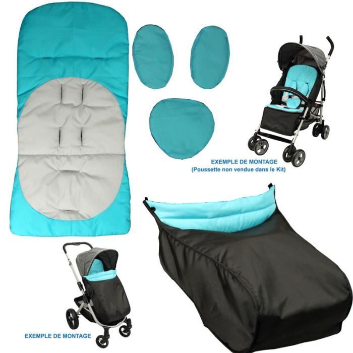 Kit confort poussette sale