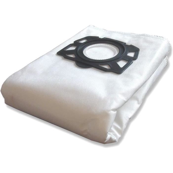 Lot De 20 Sacs D'aspirateur - Compatibles Kärcher VC 6200 & Bosch/Siemens Type D à H