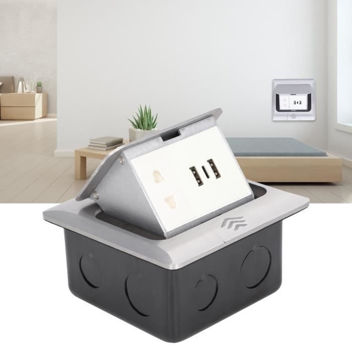 Cikonielf Prise électrique au sol Boîte de Sol Up, Kit de Plaque de — free download