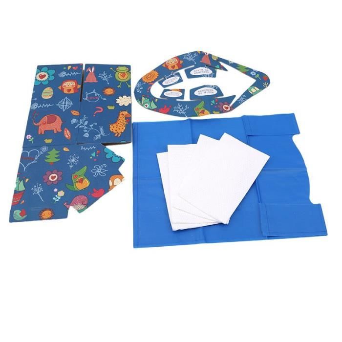 Toilette Portable Tout-petits Siège De Toilette Portable Pour Bébé Bebamour - Pot Pliable Avec Sacs, Jaune - Pour Voyage, 3 Ans Et Plus